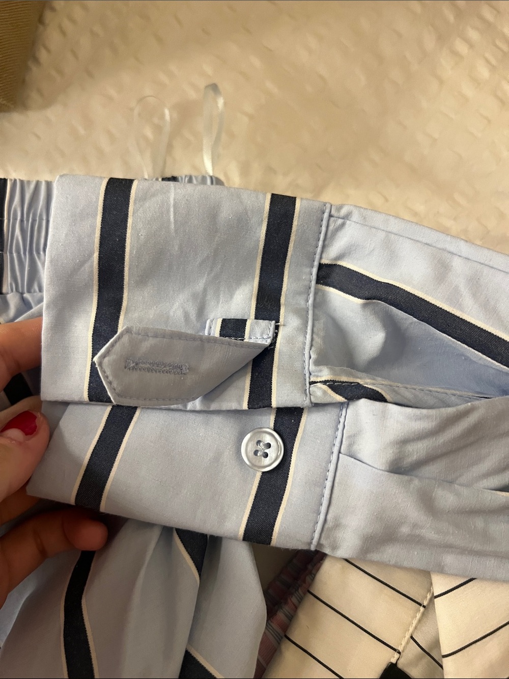 Striped Button Down Set - Picture 4 of 9